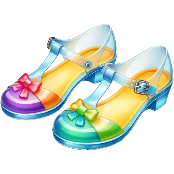 1990’s jelly shoes emoji