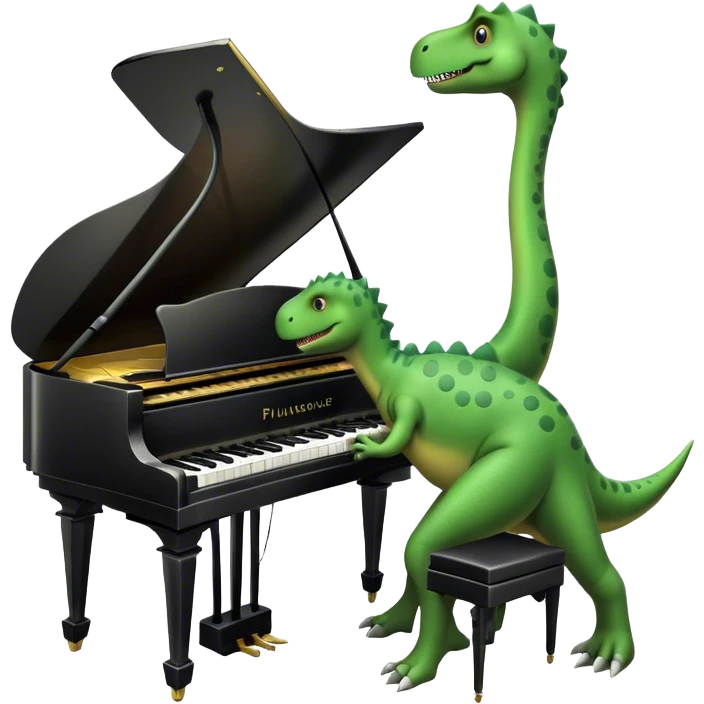 Pianosauru s emoji