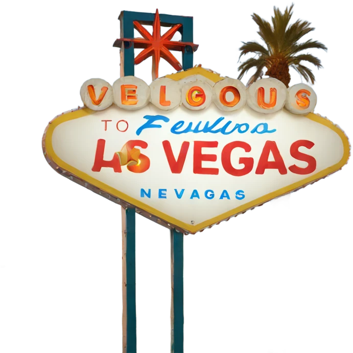 Las Vegas sign emoji