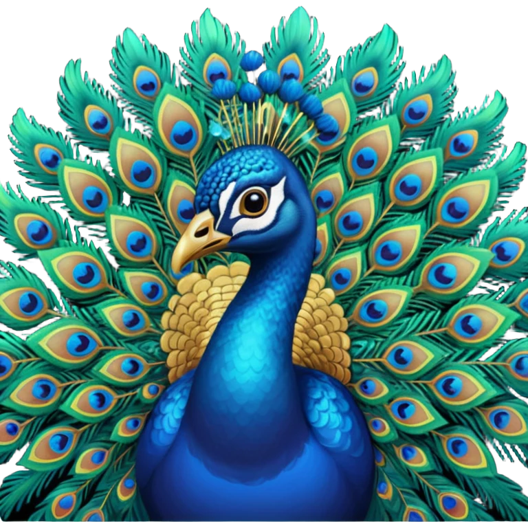 Peacock emoji