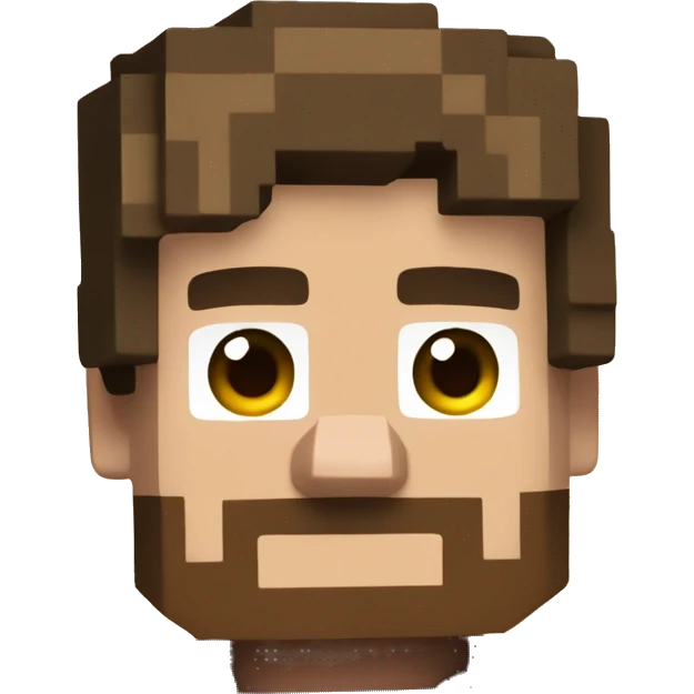 Minecraft Steve emoji