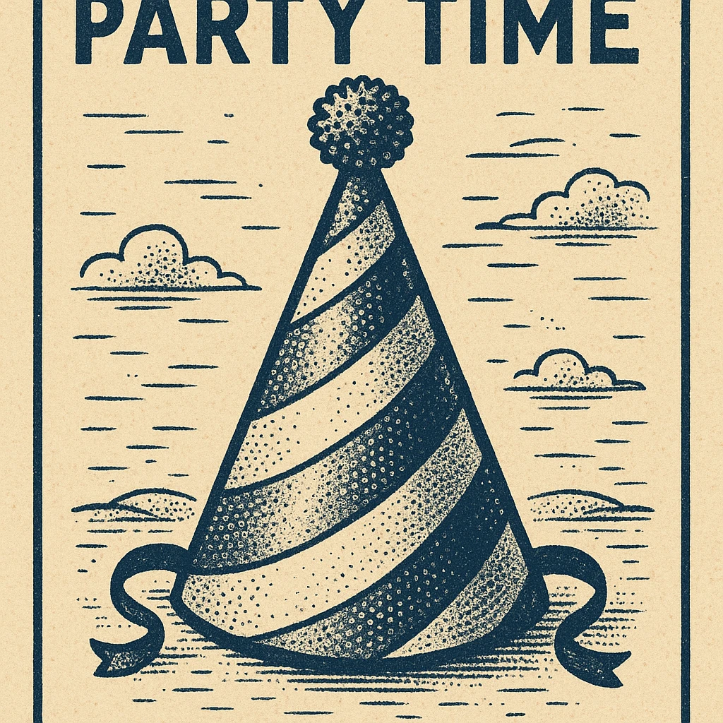 party hat emoji