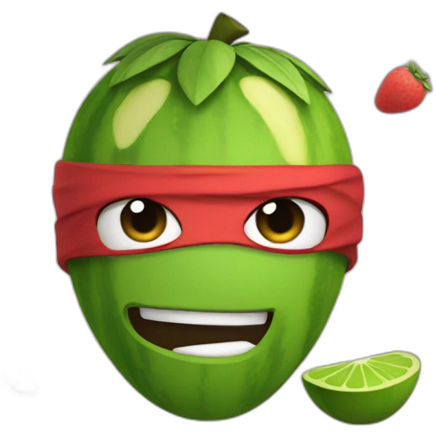 fruitninja emoji