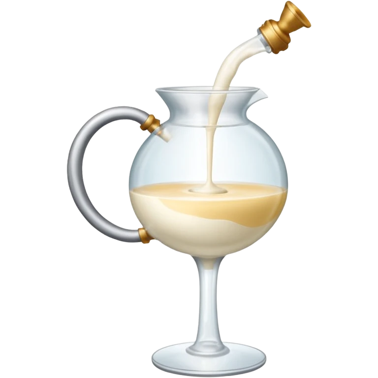 creme fouette dans un siphon emoji