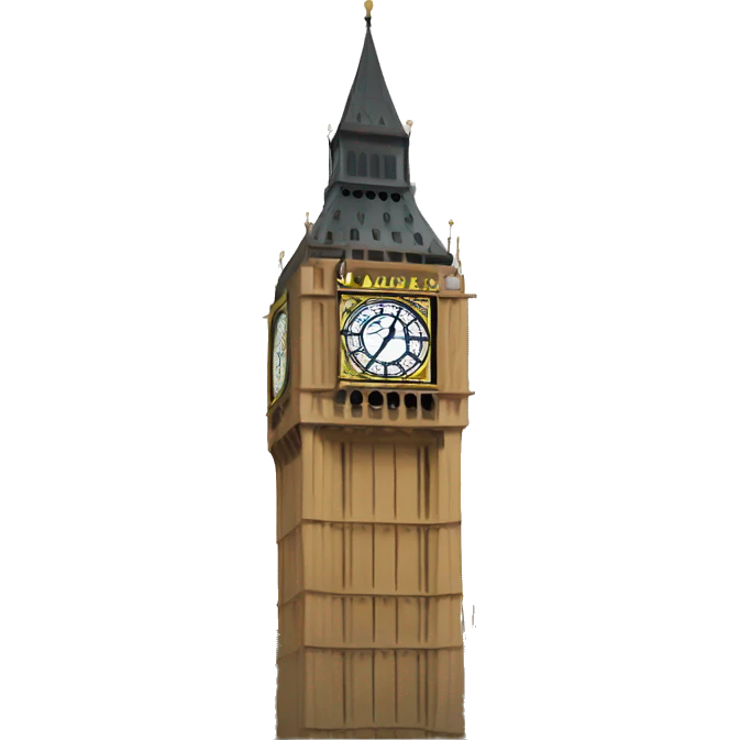 London Big Ben  emoji