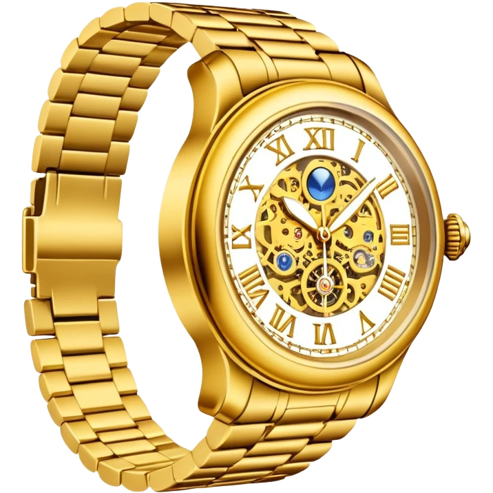 Fancy watch emoji