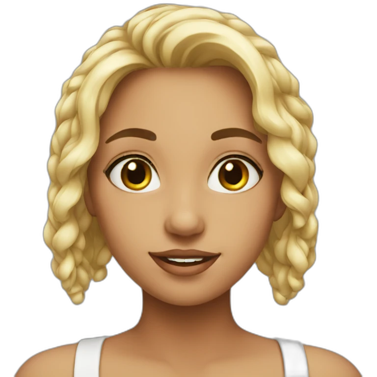 beautiful  girl emoji