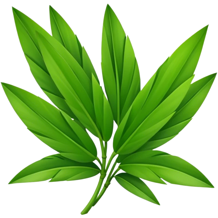 Pandan leavesPandan leaves emoji