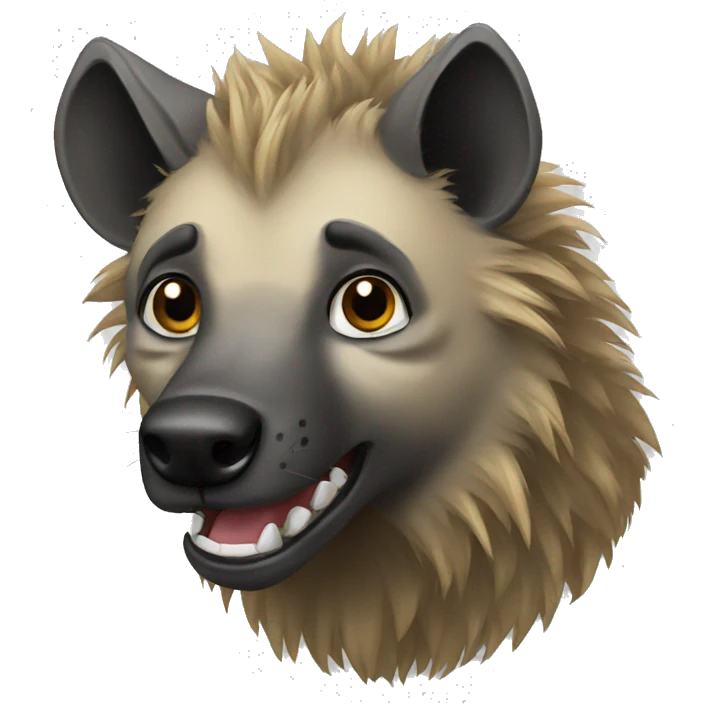 Hyena emoji