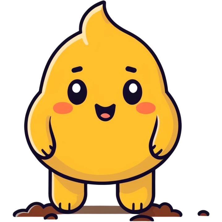 Poop and pee emoji