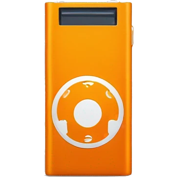 orange ipod nano emoji