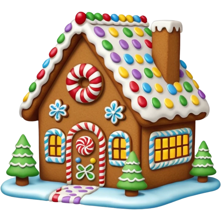 Gingerbread house  emoji
