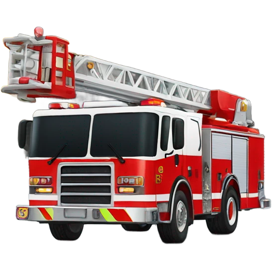fire engine emoji