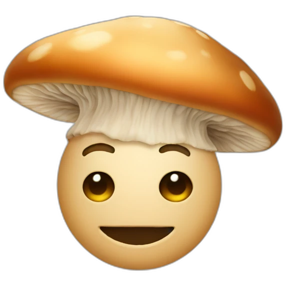 Mushroom-headed man emoji