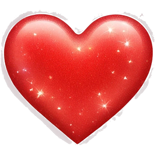 Heart with sparkles  emoji