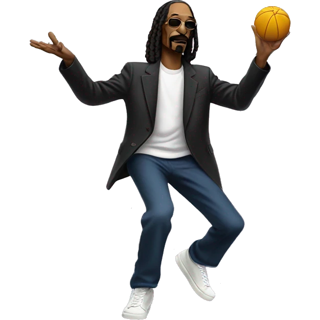 Snoop dogg juggling  emoji