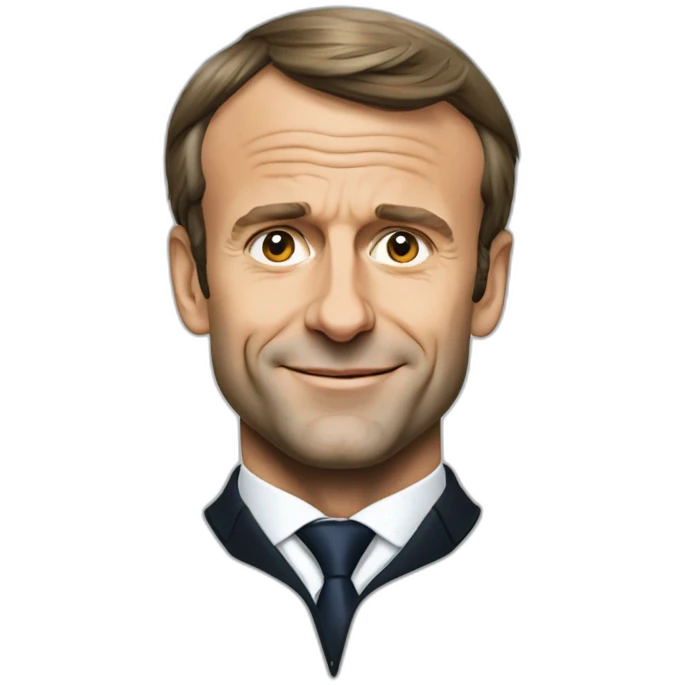 president emmanuel macron emoji