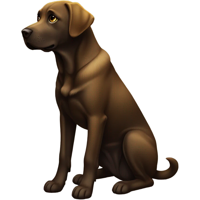 Labrador dog emoji