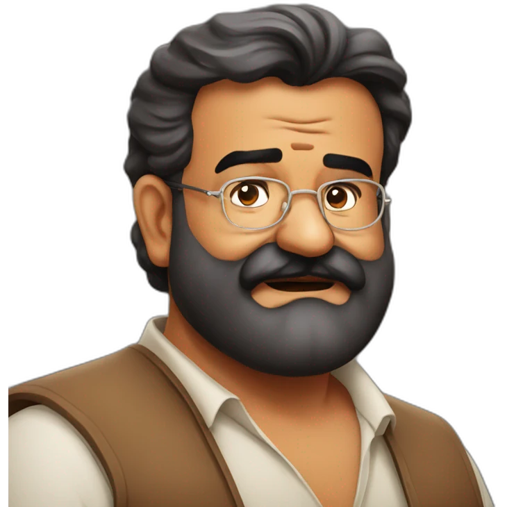 Mohanlal old emoji