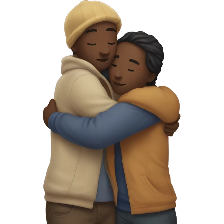 Huge hug emoji