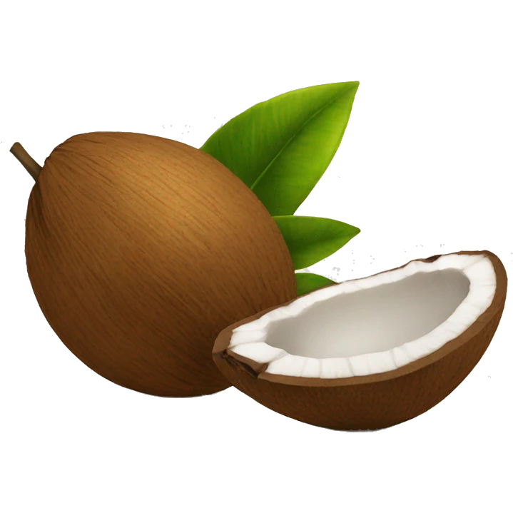 Huile de coco emoji