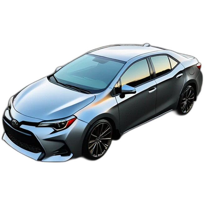 2017 toyota corolla twin turbo v6 2"shocks raised 16"rims wide tread tyres emoji