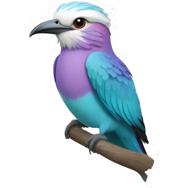lilac-breasted roller bird emoji