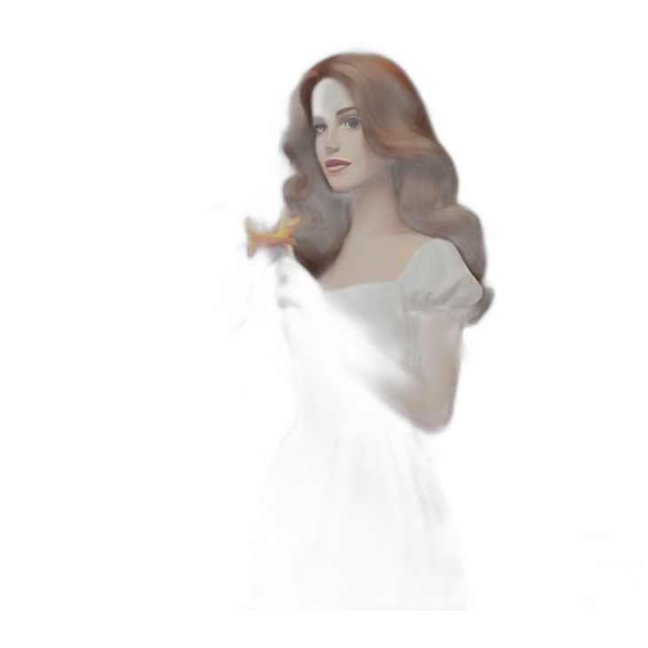 lana del rey burning pride flag emoji