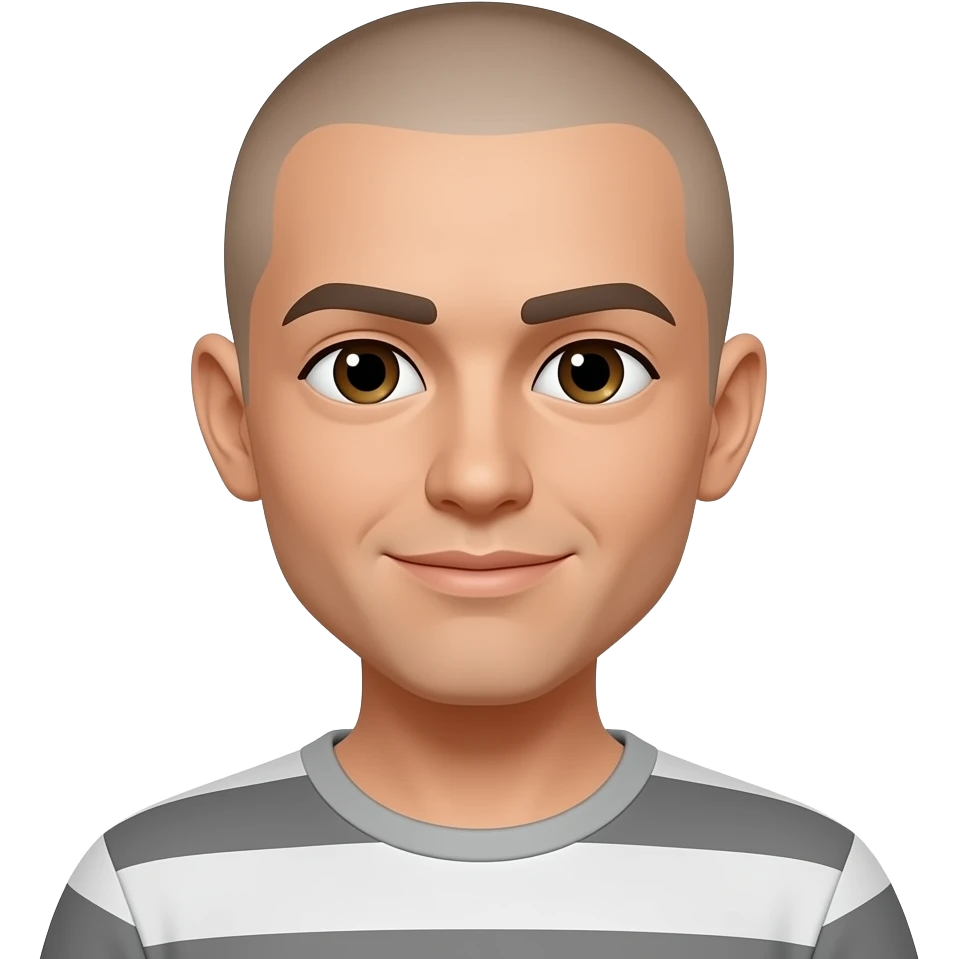 this but with shaved hair emoji