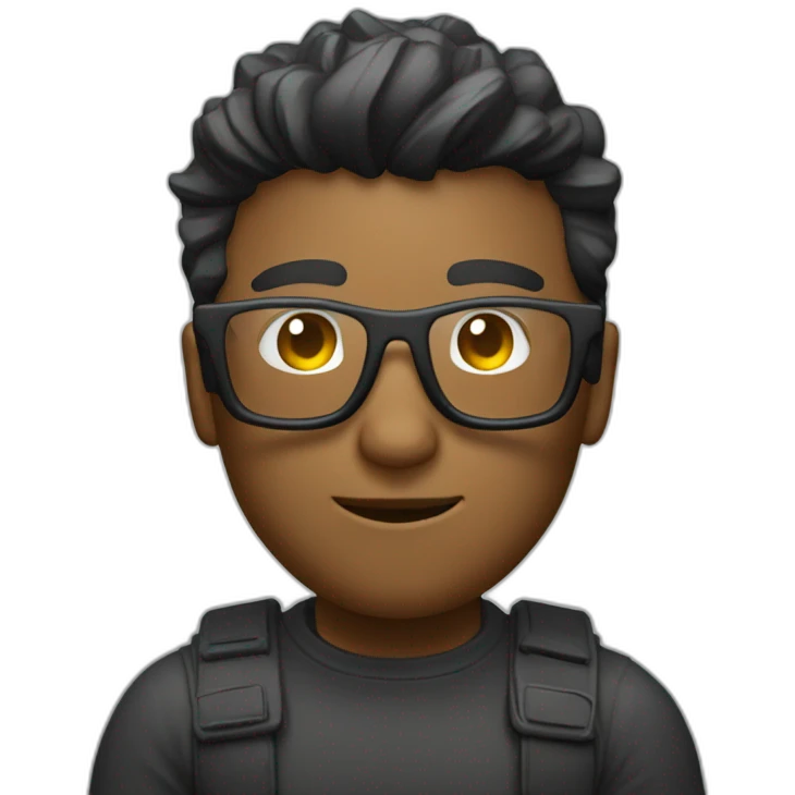 Persona con gafas de realidad virtual  emoji
