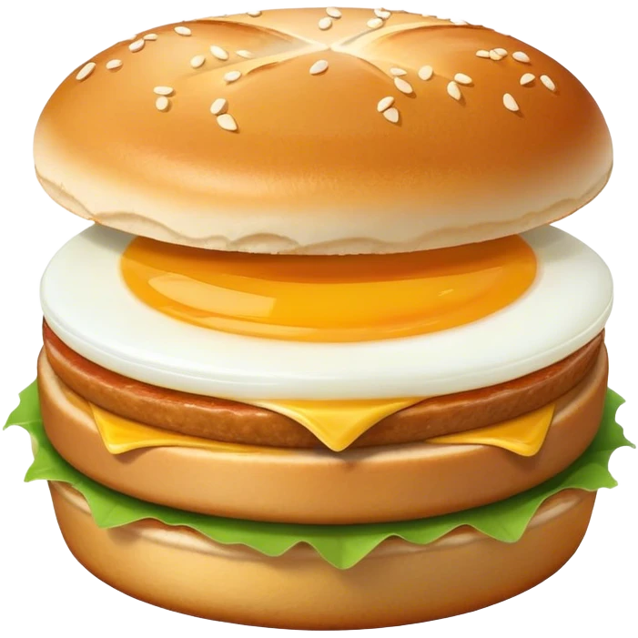 Turkey egg mcmuffin emoji