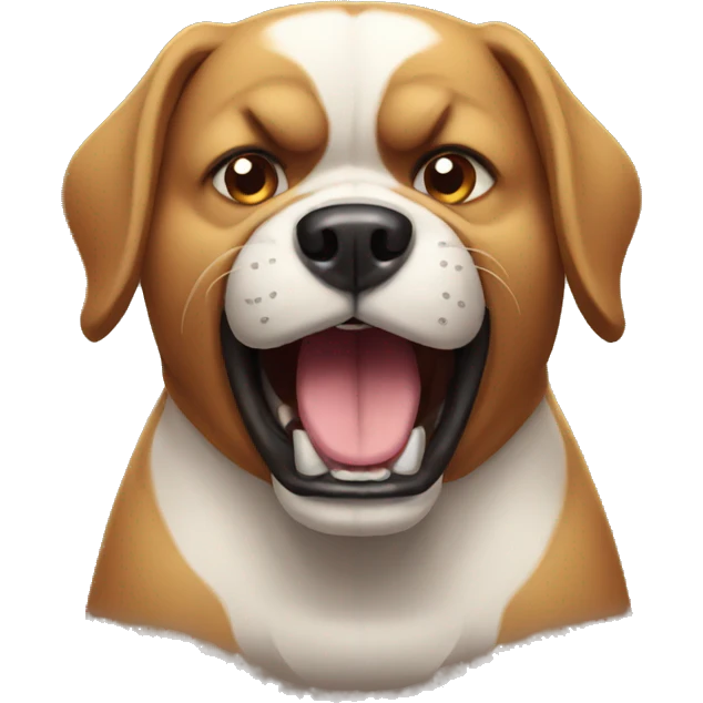 dog angry emoji