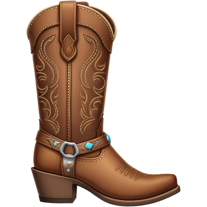 Cowboy boot  emoji