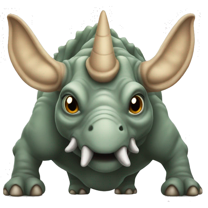 Tricératops  emoji