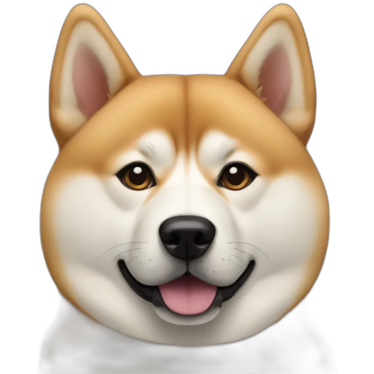 Akita Shiba inu mix emoji