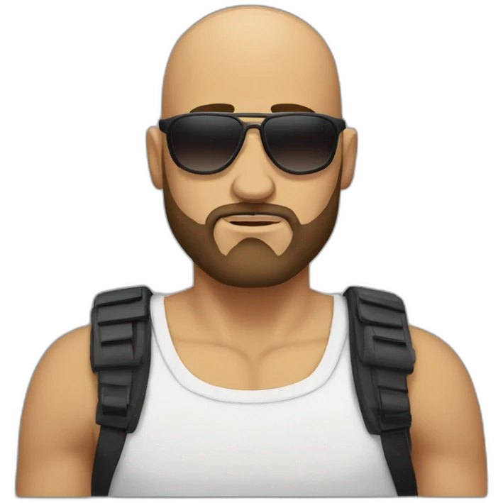 bald-guy-sunglasses-beard-serious emoji