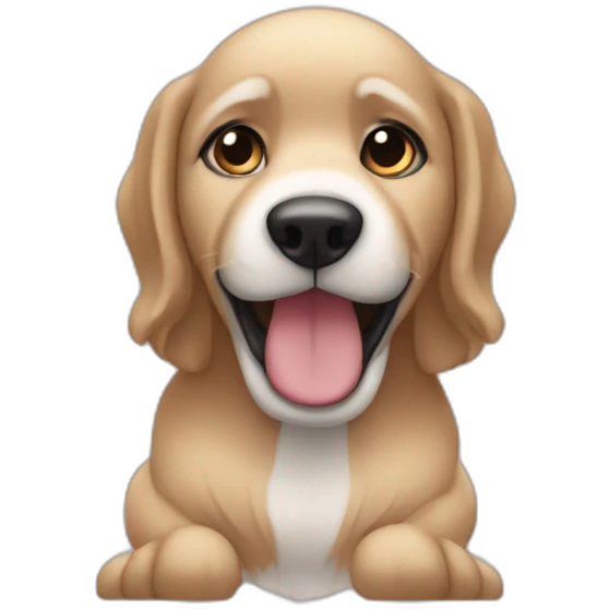 ular keapala anjing emoji