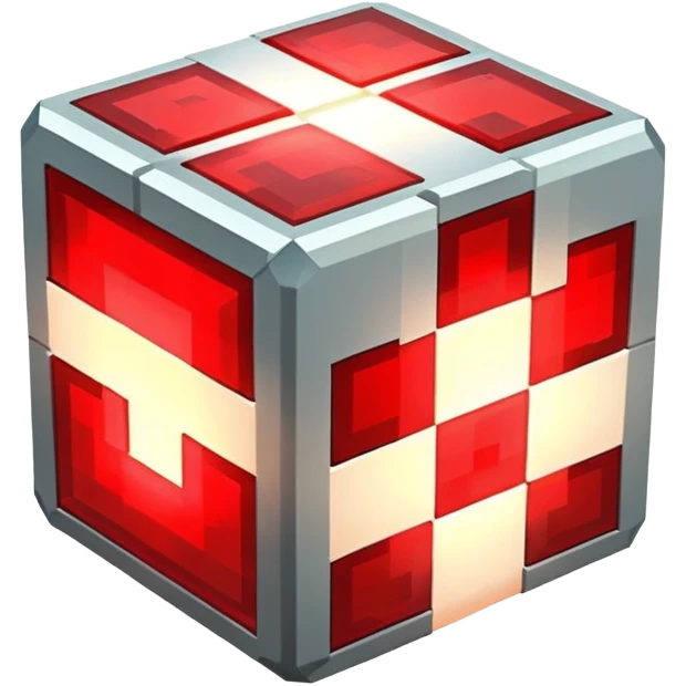 Minecraft redstone emoji