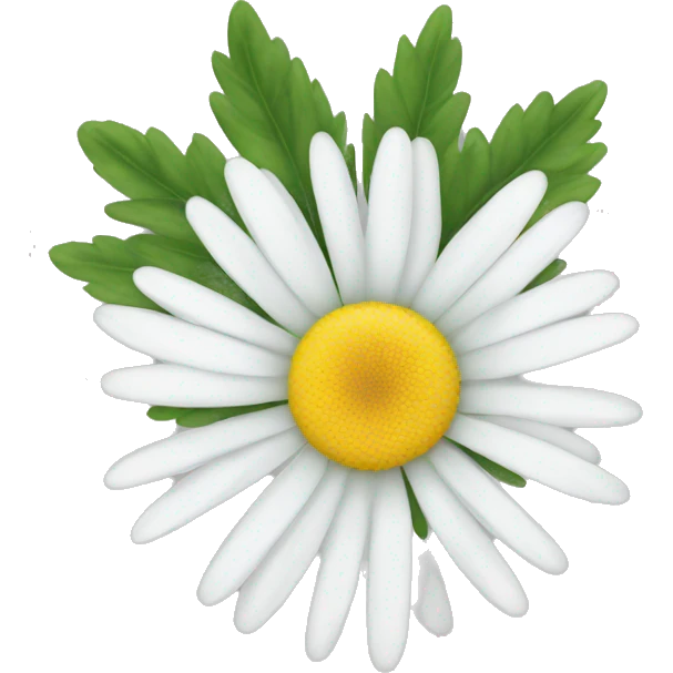 White daisy emoji