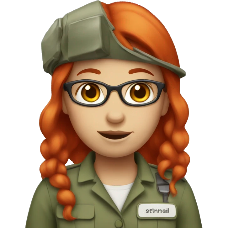 girl with red hair who is a zookeeper  emoji