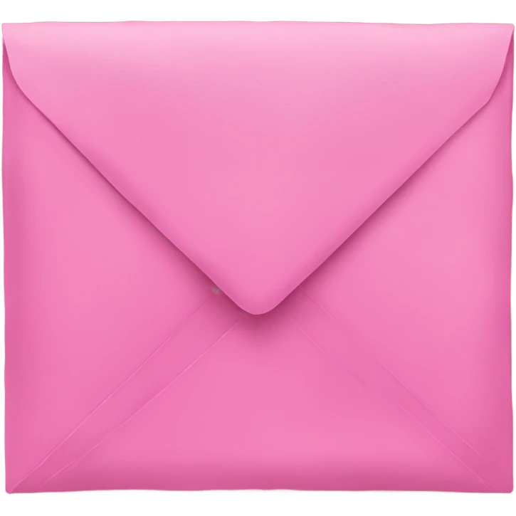A bag filled with pink envelopes  emoji