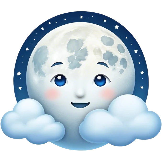 Sky moon emoji