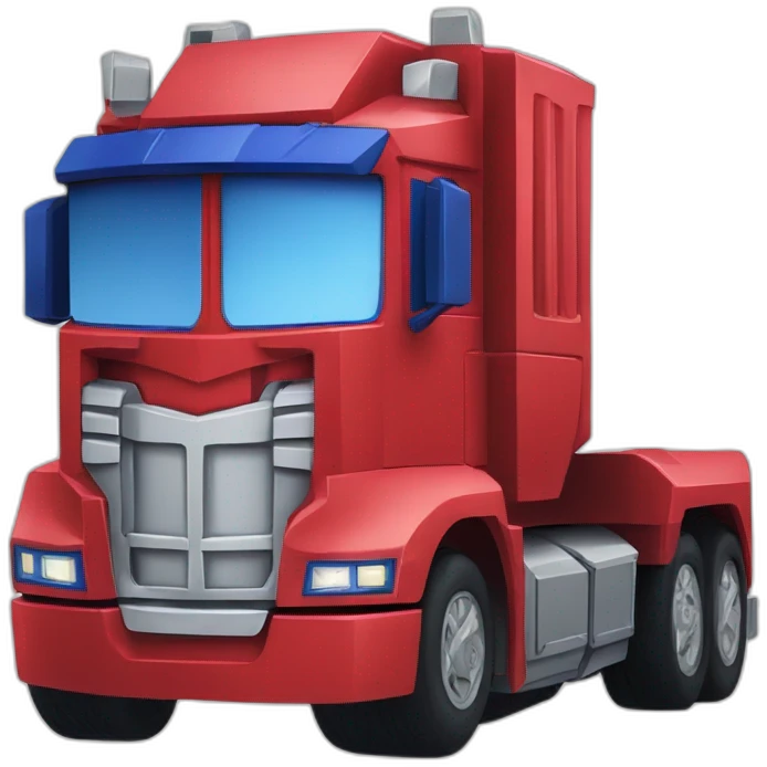 Optimus Prime logo emoji