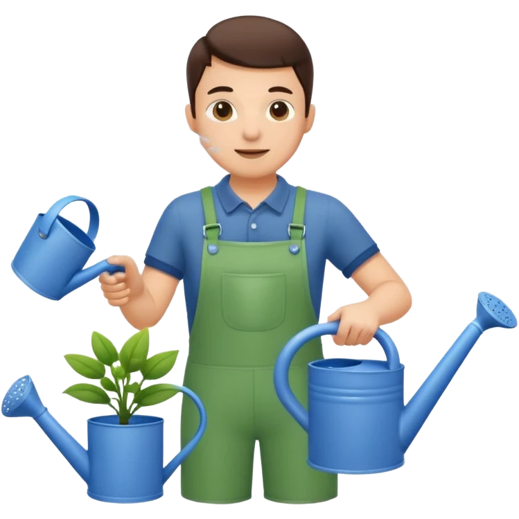 garden waterer emoji