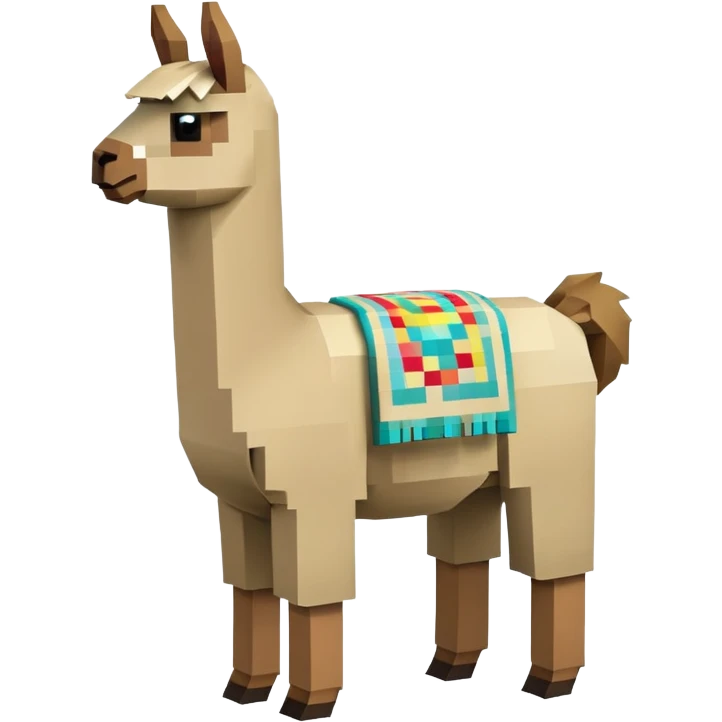 Minecraft llama emoji