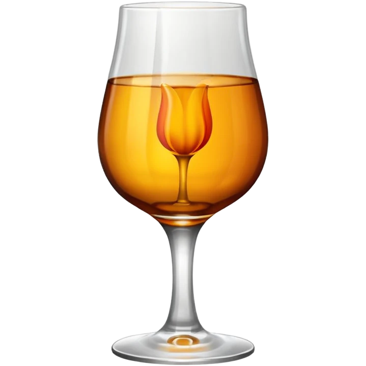 Brandy glass
 emoji