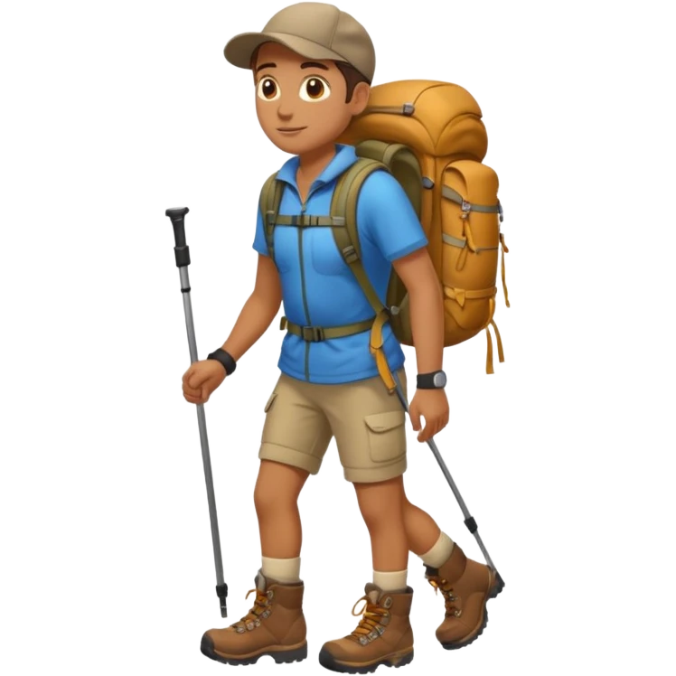hiking emoji