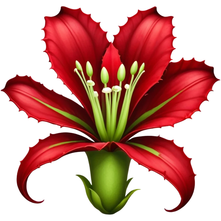 giant carnivorous plant flower emoji