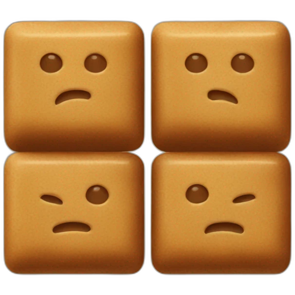 brown raw sugar bars emoji