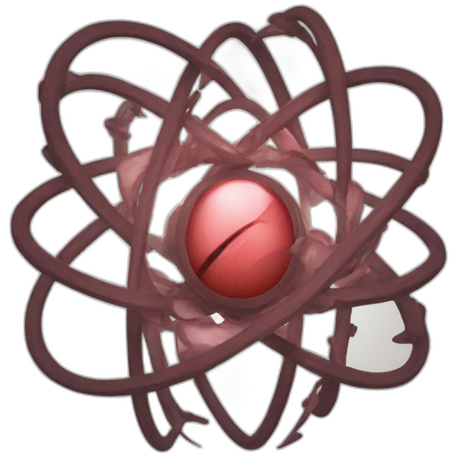 Atomic heart emoji